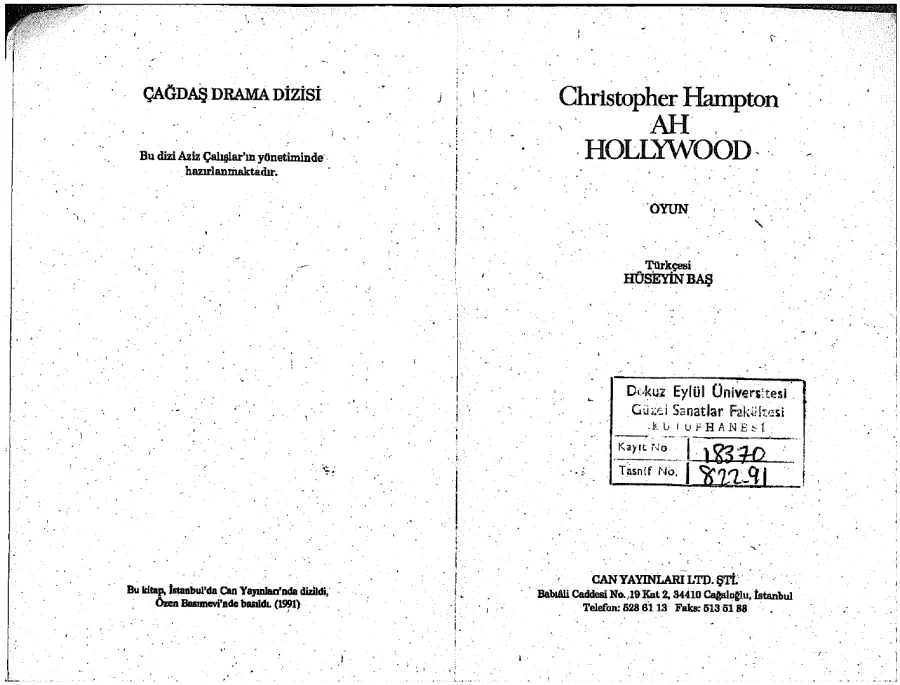 Ah Hollywood kapak görseli