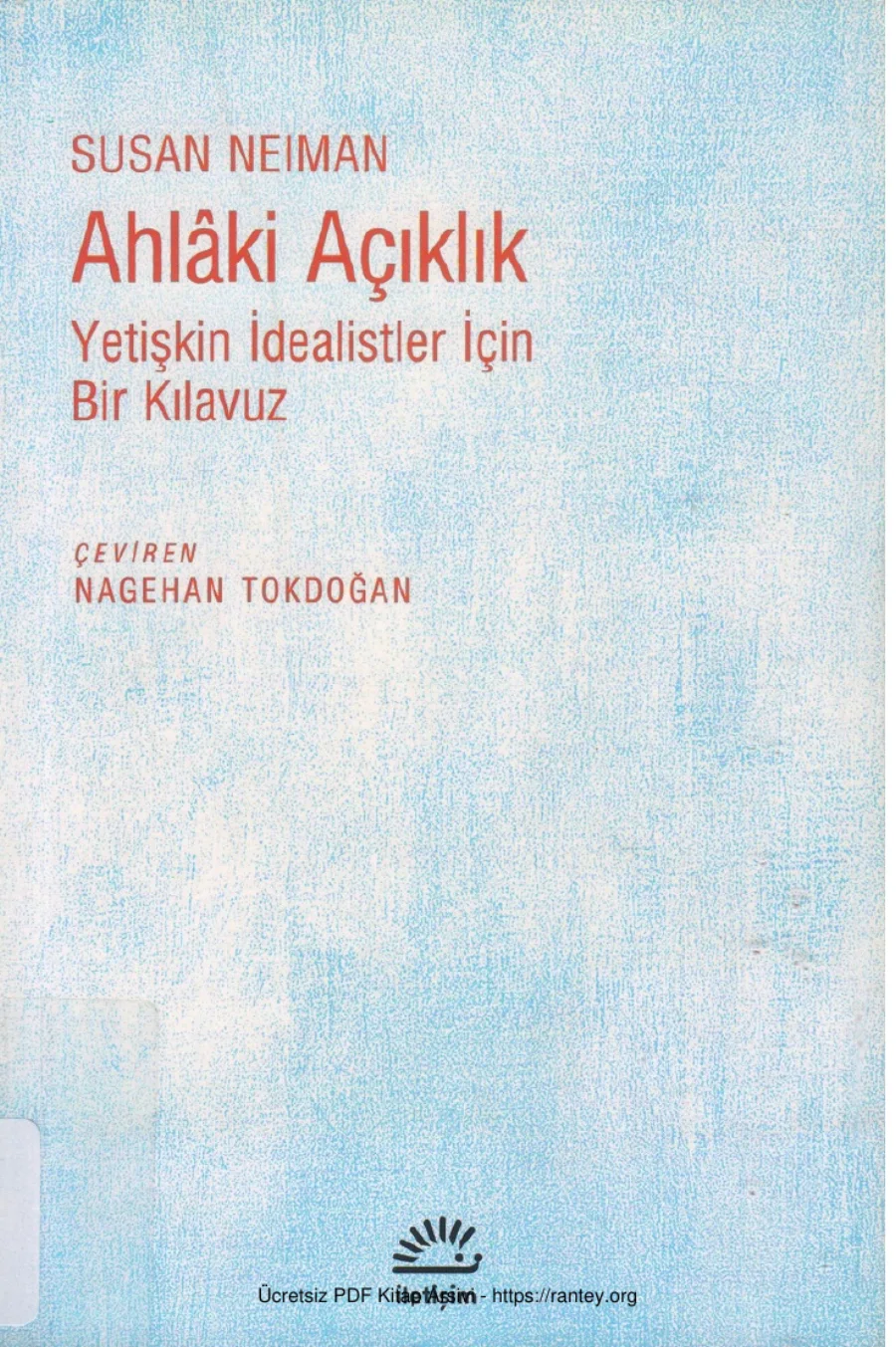 Ahlaki Açıklık İletişim Yayınları kapak görseli
