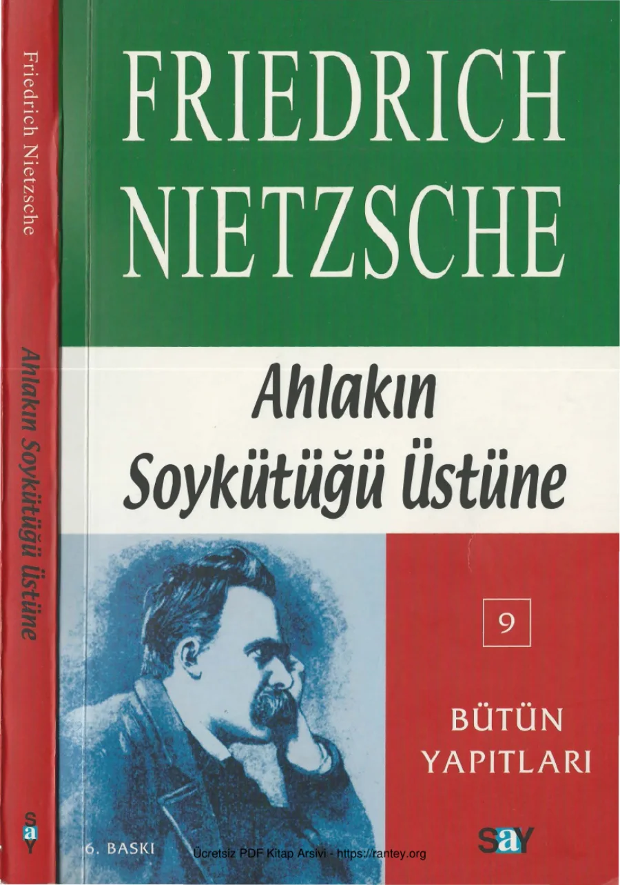 Ahlakın Soykütüğü Üstüne kapak görseli