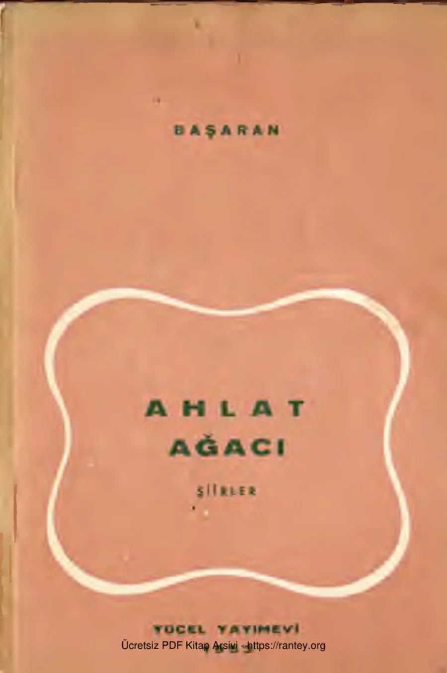 Ahlat Ağacı Yücel Yayınları kapak görseli