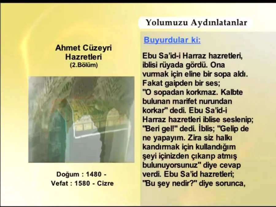 Ahmed Cüzeyri Hazretleri 2. Bölüm - Yolumuzu Aydınlatanlar kapak görseli