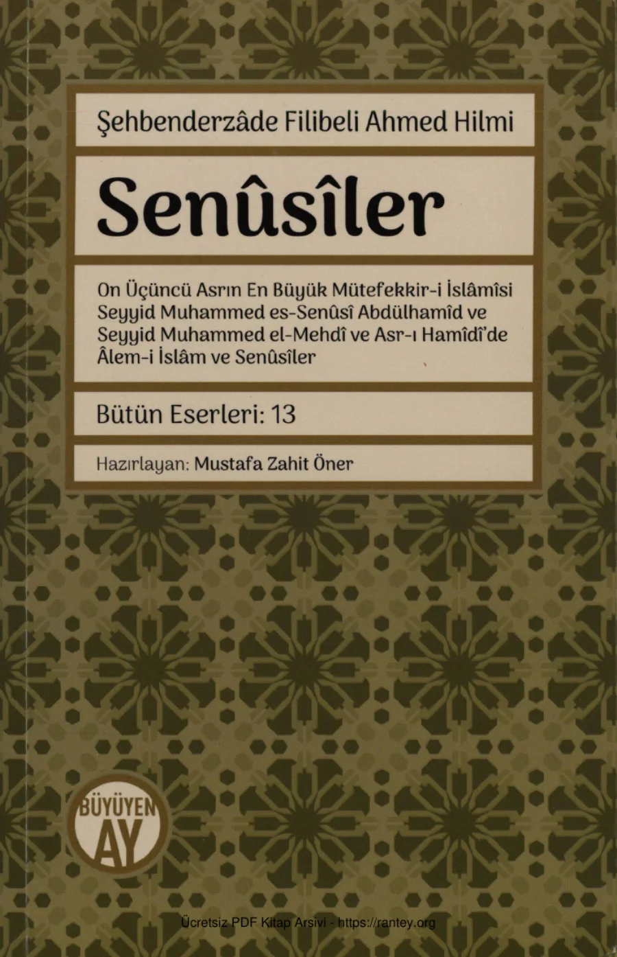 Ahmed Hilmi Sensler Büyüyenay Yayınları kapak görseli