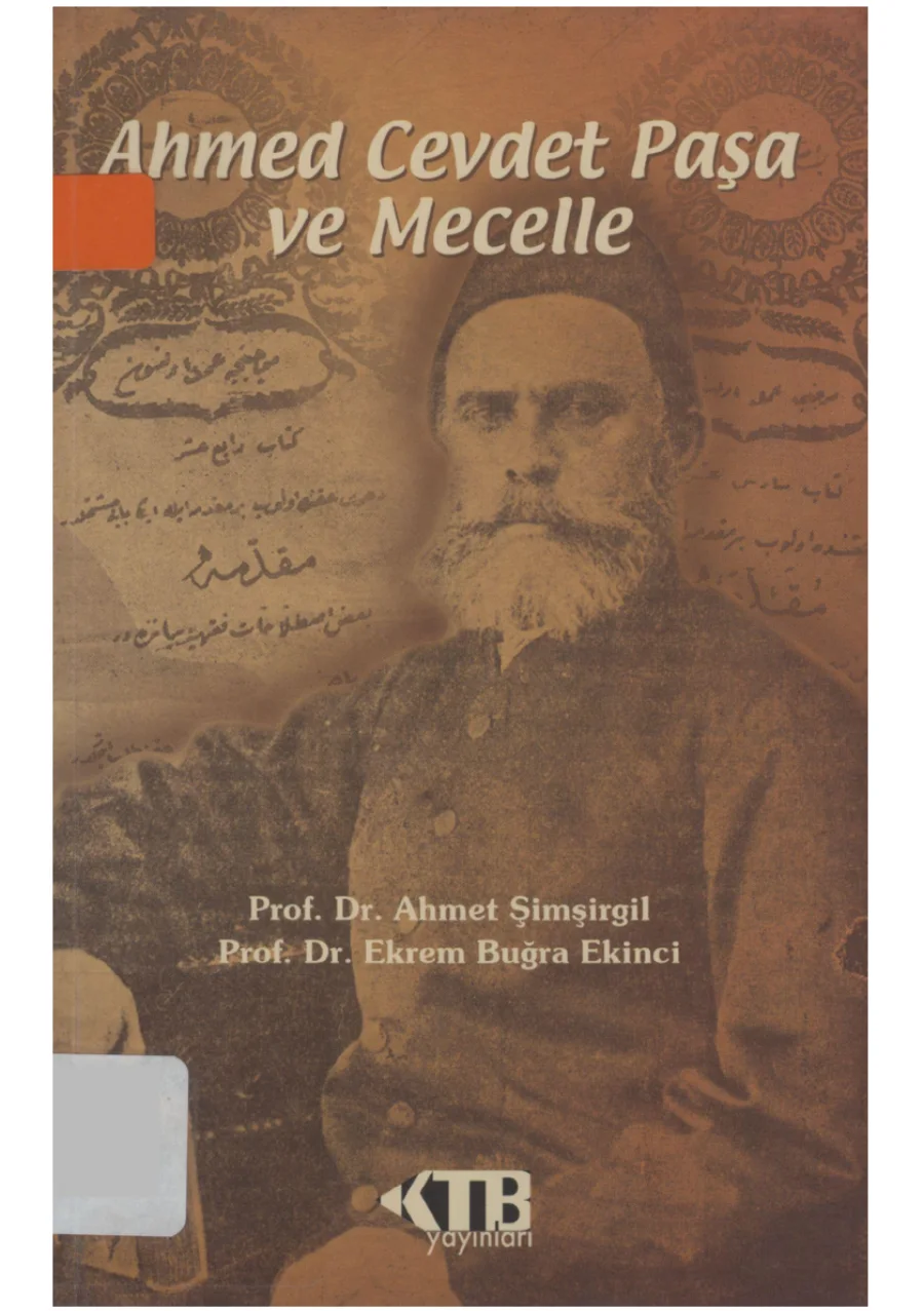 Ahmet Cevdet Paşa ve Mecelle PDF kapak görseli