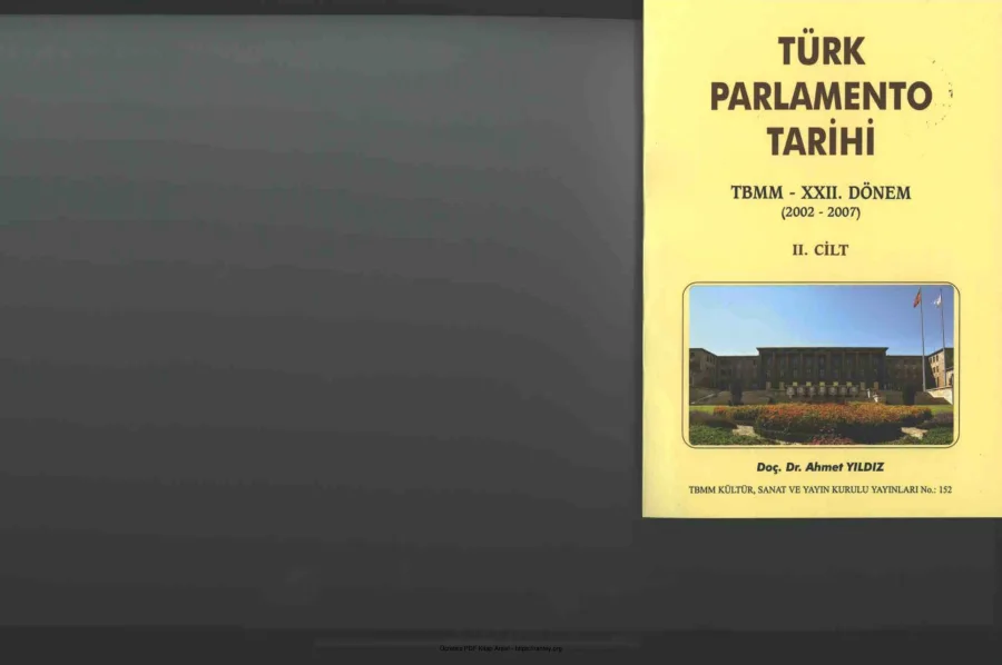 Ahmet Yıldız Türk Parlamento Tarihi Cilt 2 TBMM Yayınları kapak görseli