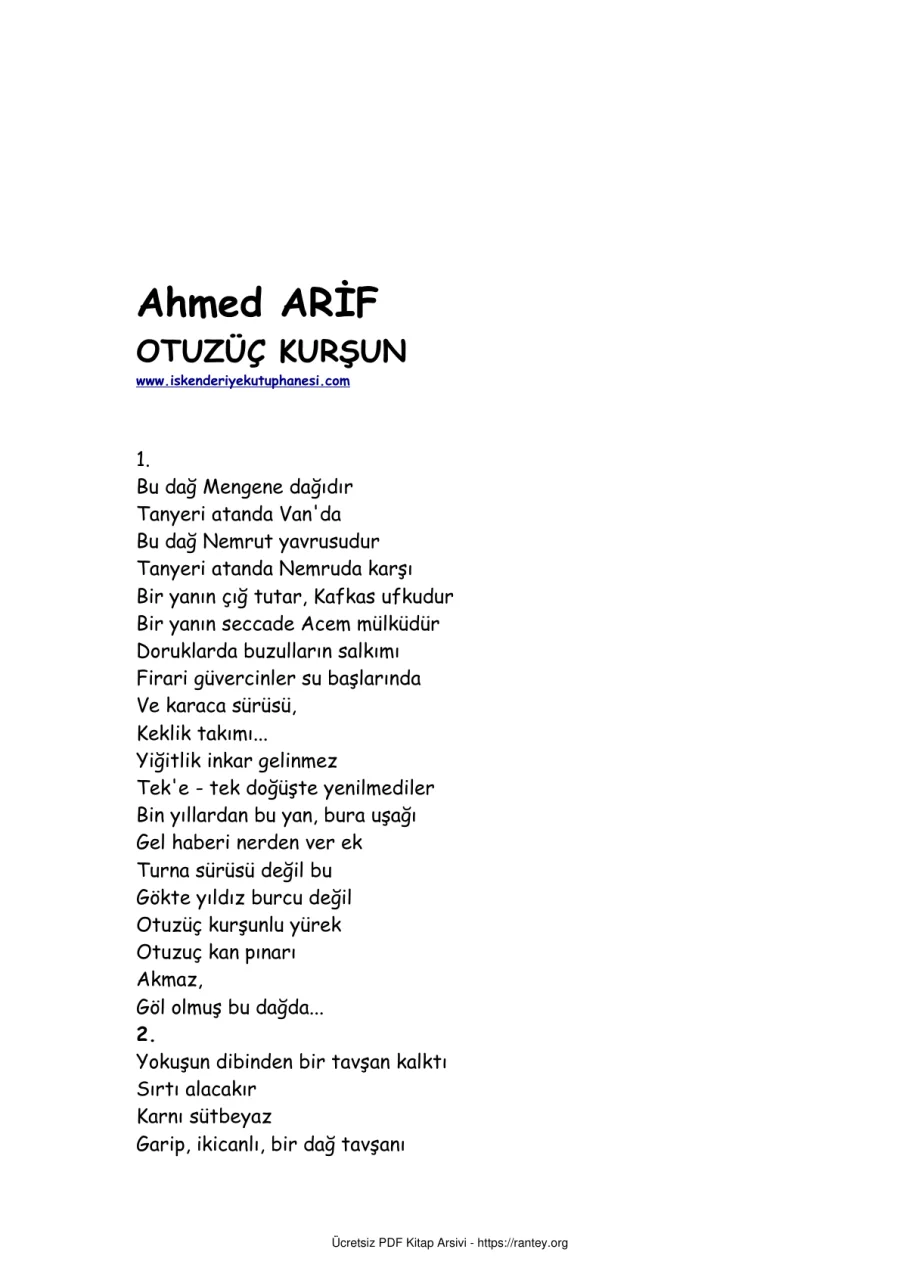 ahmetarif otuzuckursun kapak görseli