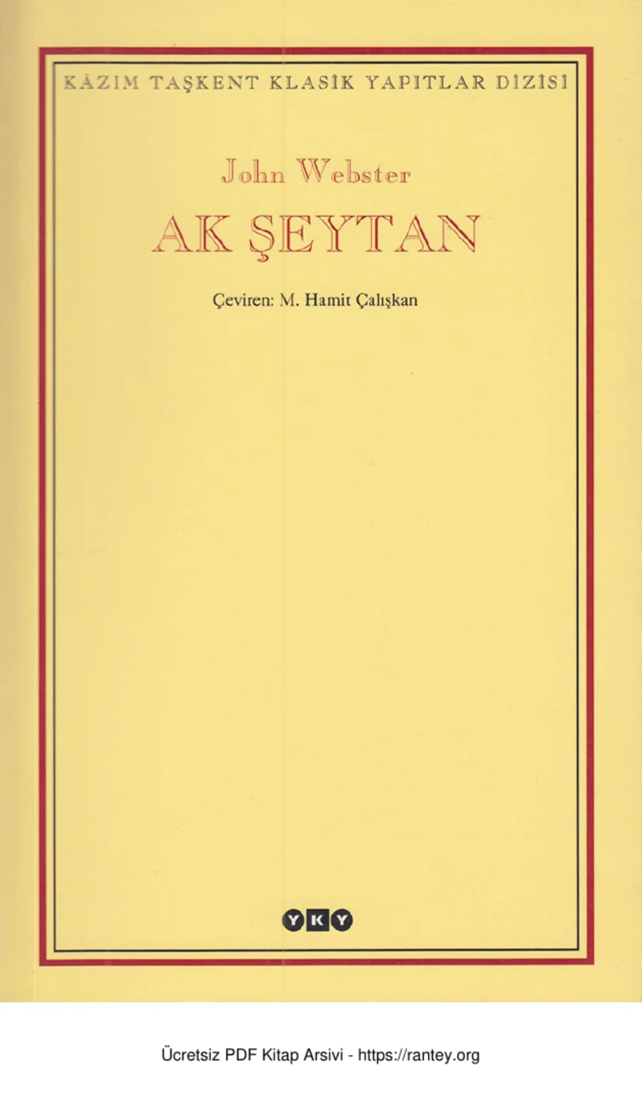 Ak Şeytan kapak görseli