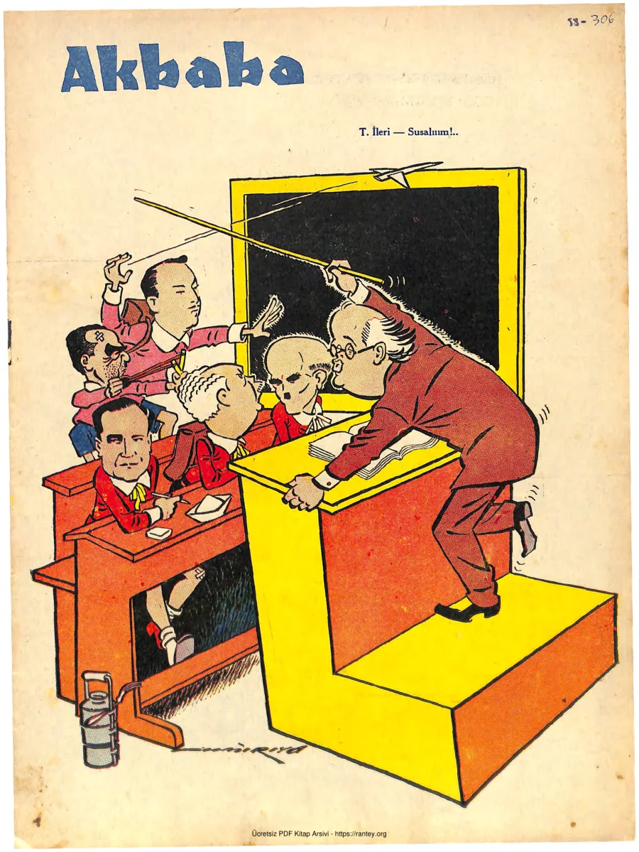 Akbaba 1958 Sayı 306 kapak görseli