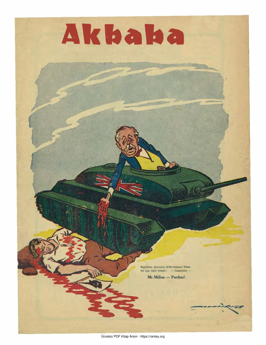 Akbaba 1958 Sayı 309 kapak görseli