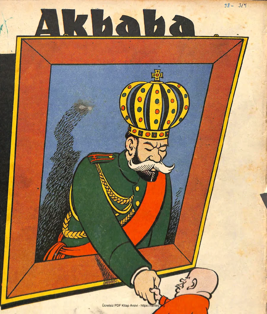 Akbaba 1958 Sayı 319 kapak görseli