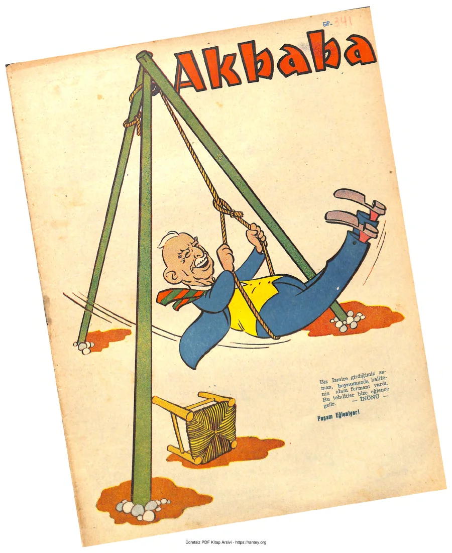 Akbaba 1958 Sayı 341 kapak görseli