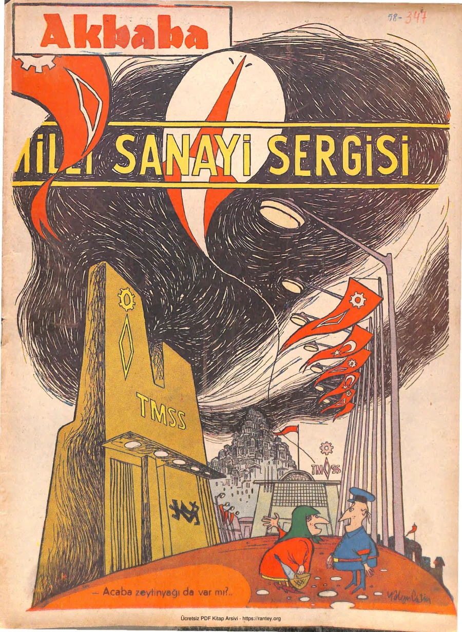 Akbaba 1958 Sayı 347 kapak görseli