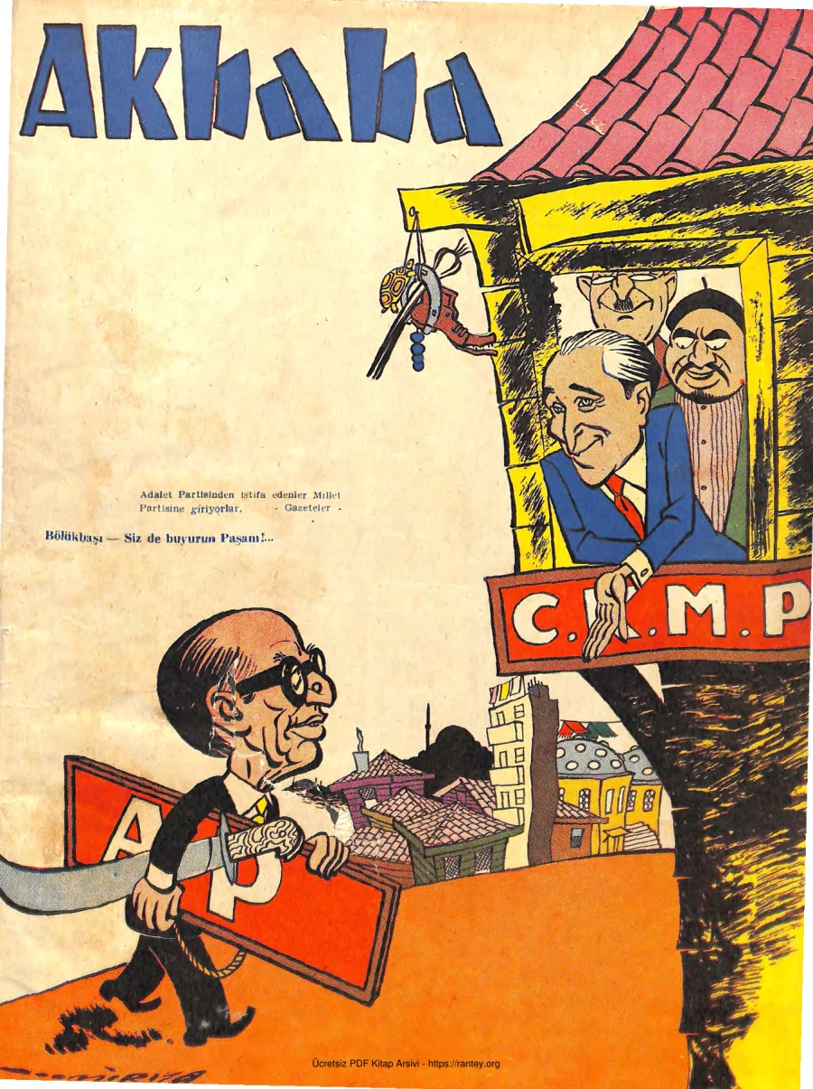 Akbaba 1961 Sayı 010 kapak görseli