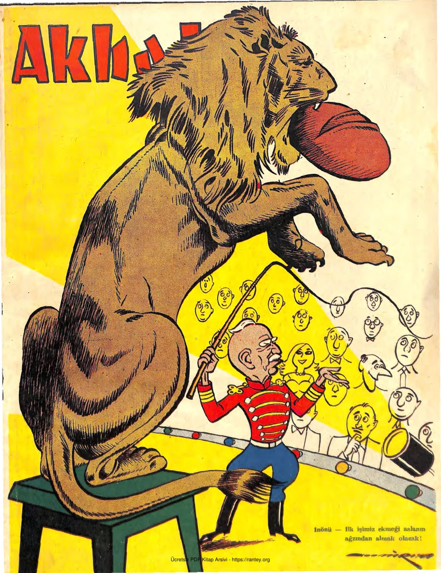 Akbaba 1961 Sayı 011 kapak görseli