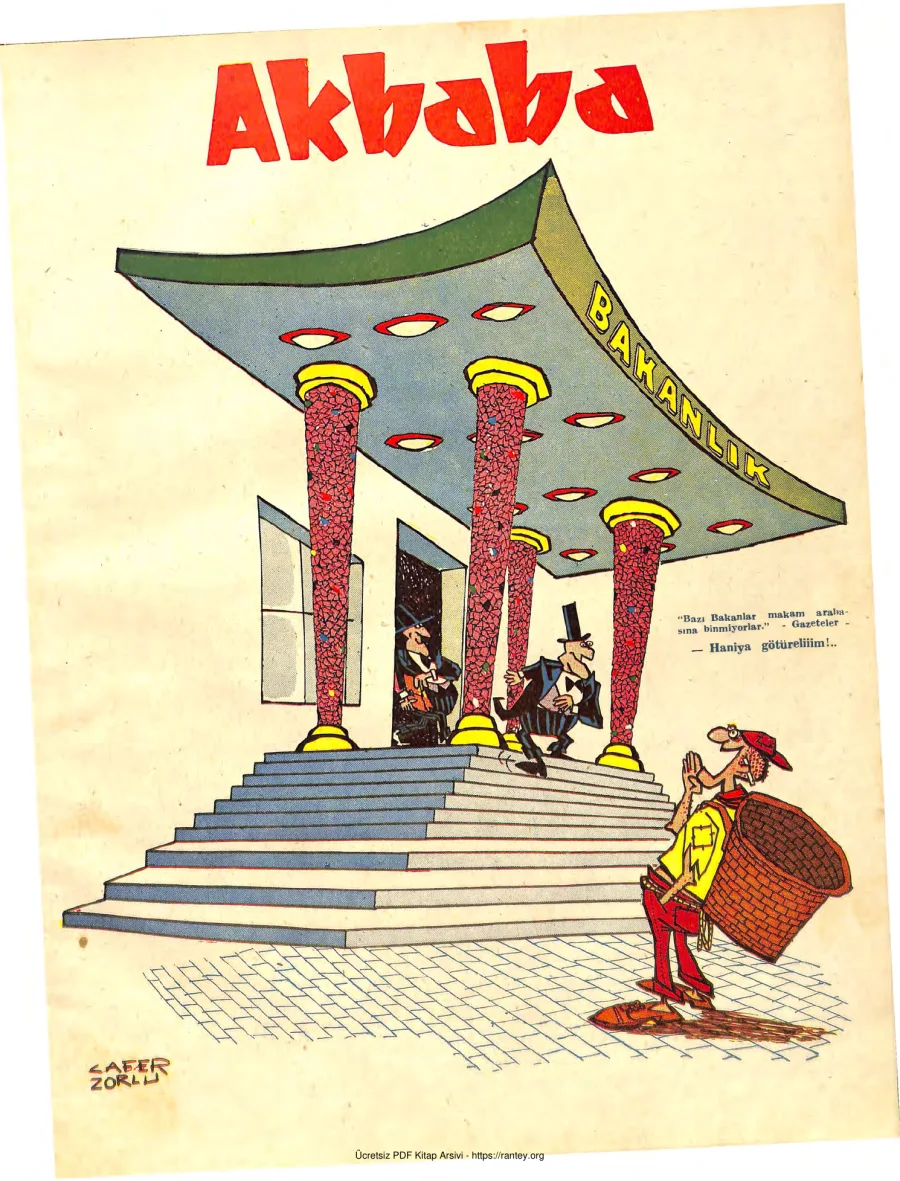 Akbaba 1961 Sayı 021 kapak görseli