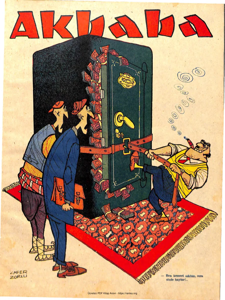 Akbaba 1962 Sayı 025 kapak görseli