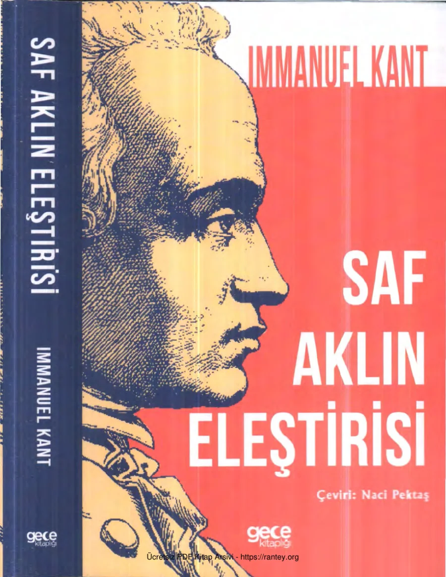 Aklın Eleştirisi kapak görseli