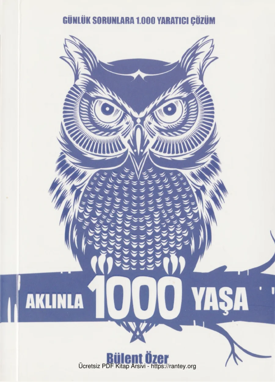 Aklınla 1000 Yaşa İndigo Yayınları kapak görseli