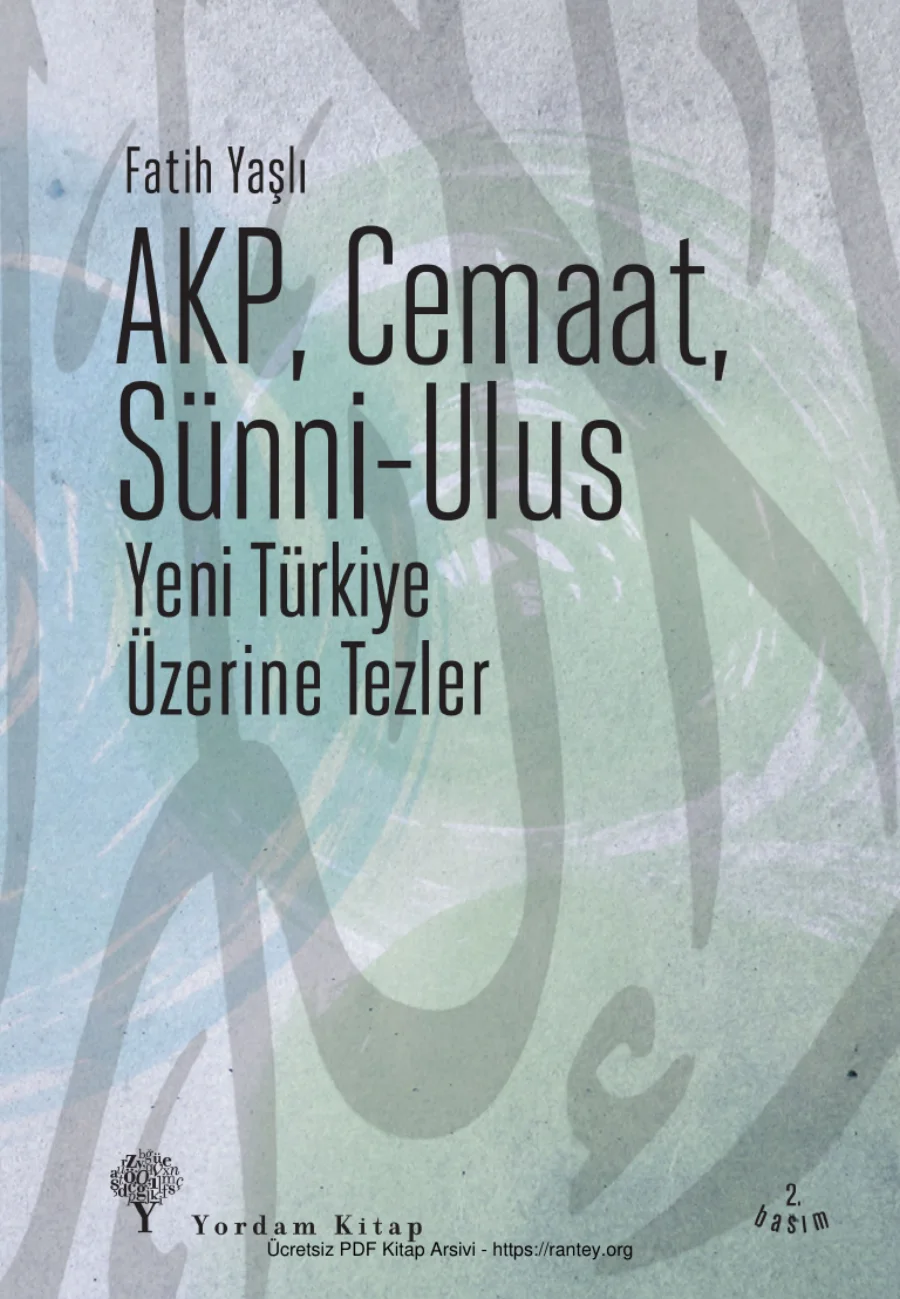 AKP Cemaat Sünni Ulus Yordam Kitap kapak görseli