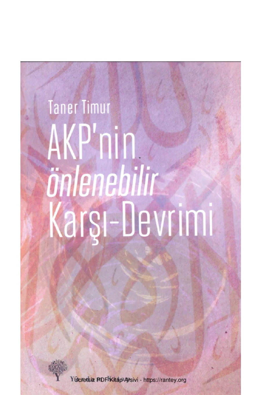 AKPnin Önlenebilir Yükselişi Yordam Kitap kapak görseli
