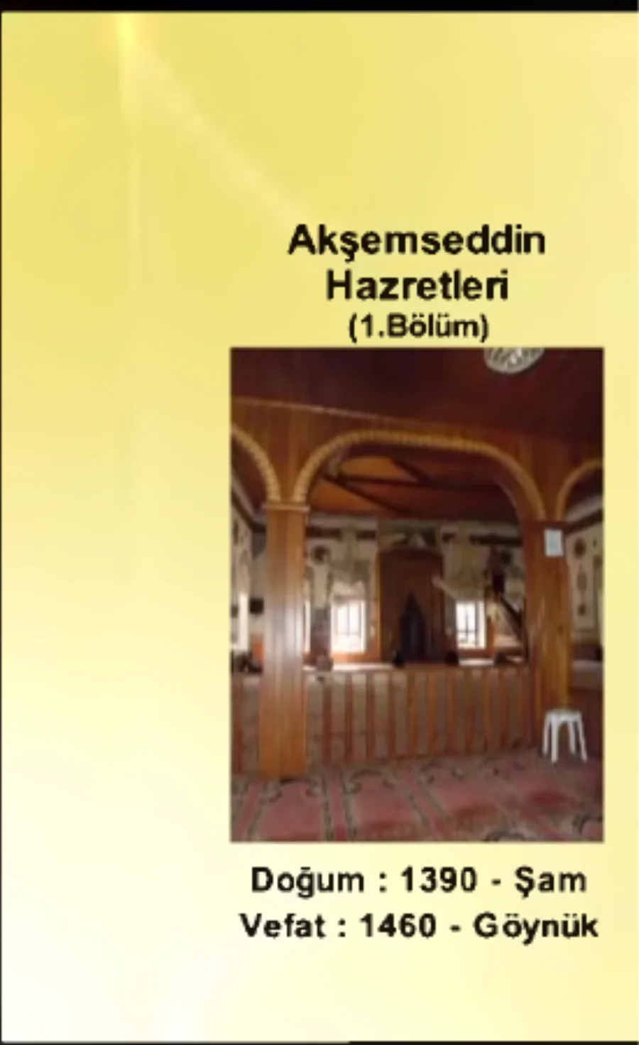 Akşemseddin Hazretleri 1. Bölüm - Yolumuzu Aydınlatanlar kapak görseli