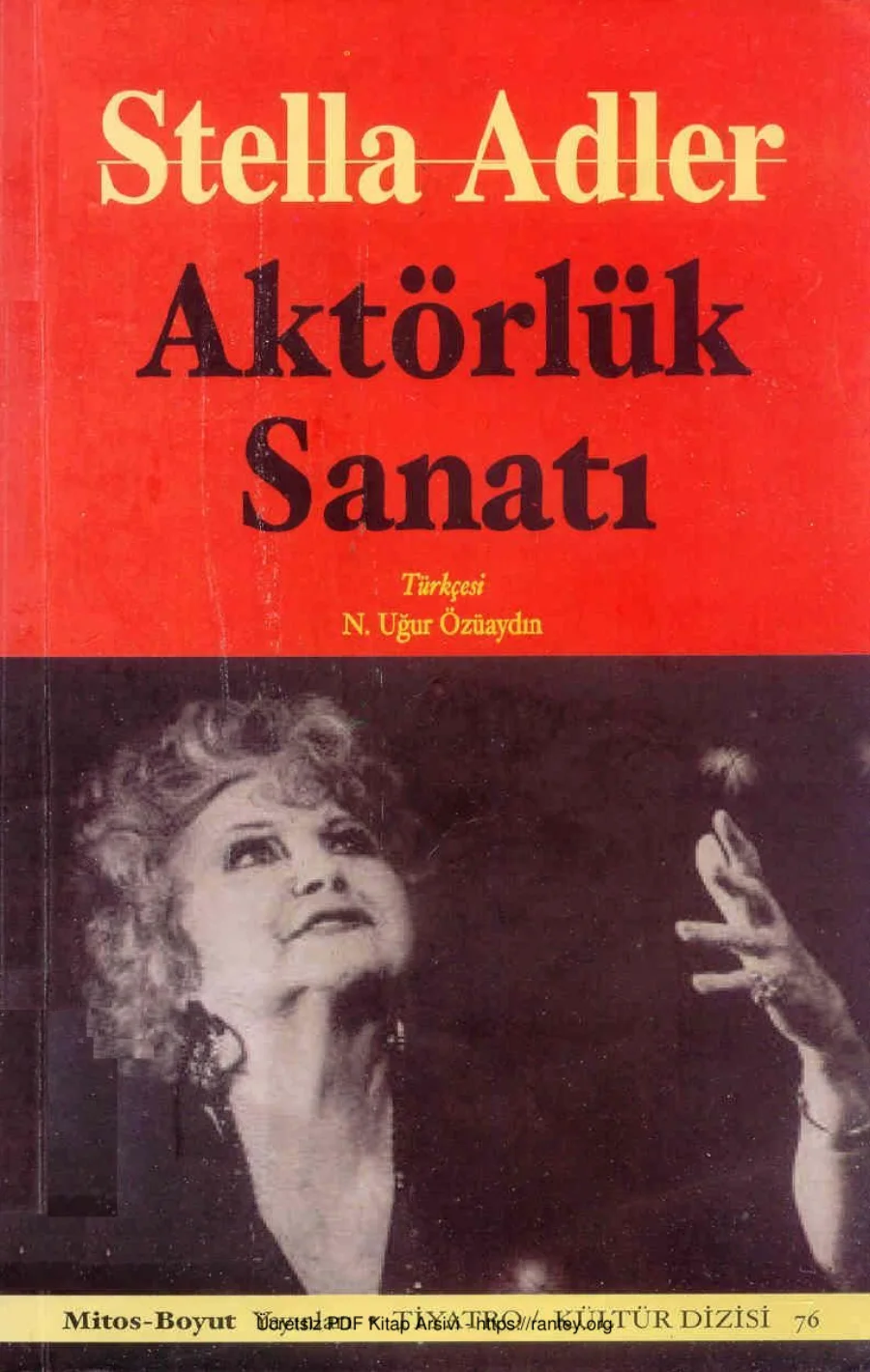 Aktörlük Sanatı kapak görseli
