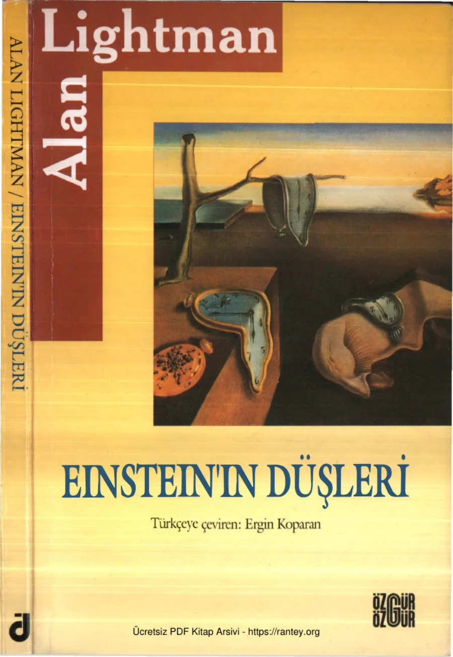 Alan Lightman Einsteinın Düşleri kapak görseli