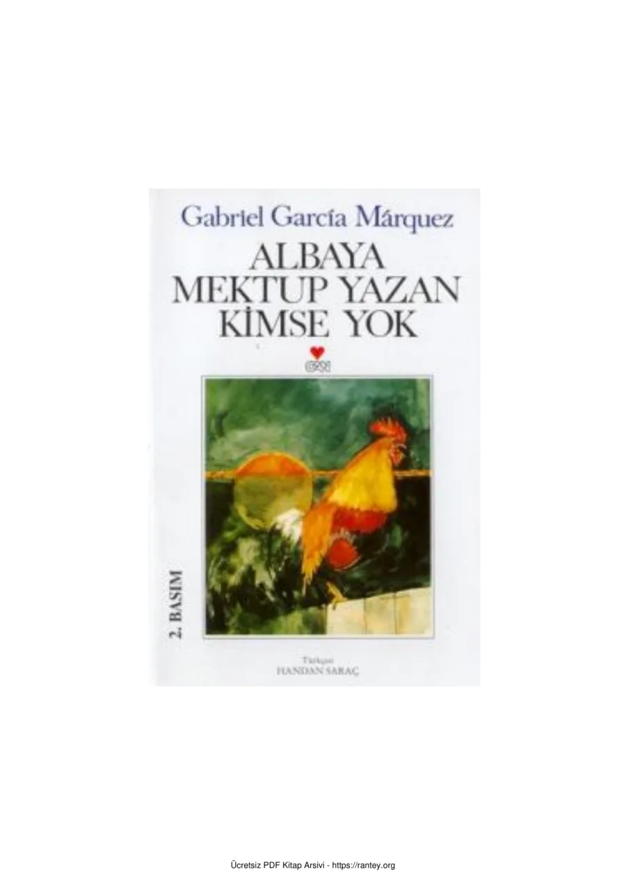 Albaya Mektup Yazan Kimse Yok kapak görseli