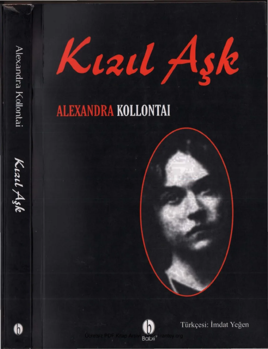Aleksandra Kollontai Kızıl Aşk kapak görseli