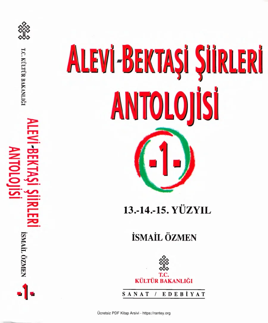 Alevi Bektaşi Şiirleri Antolojisi Cilt 1 kapak görseli