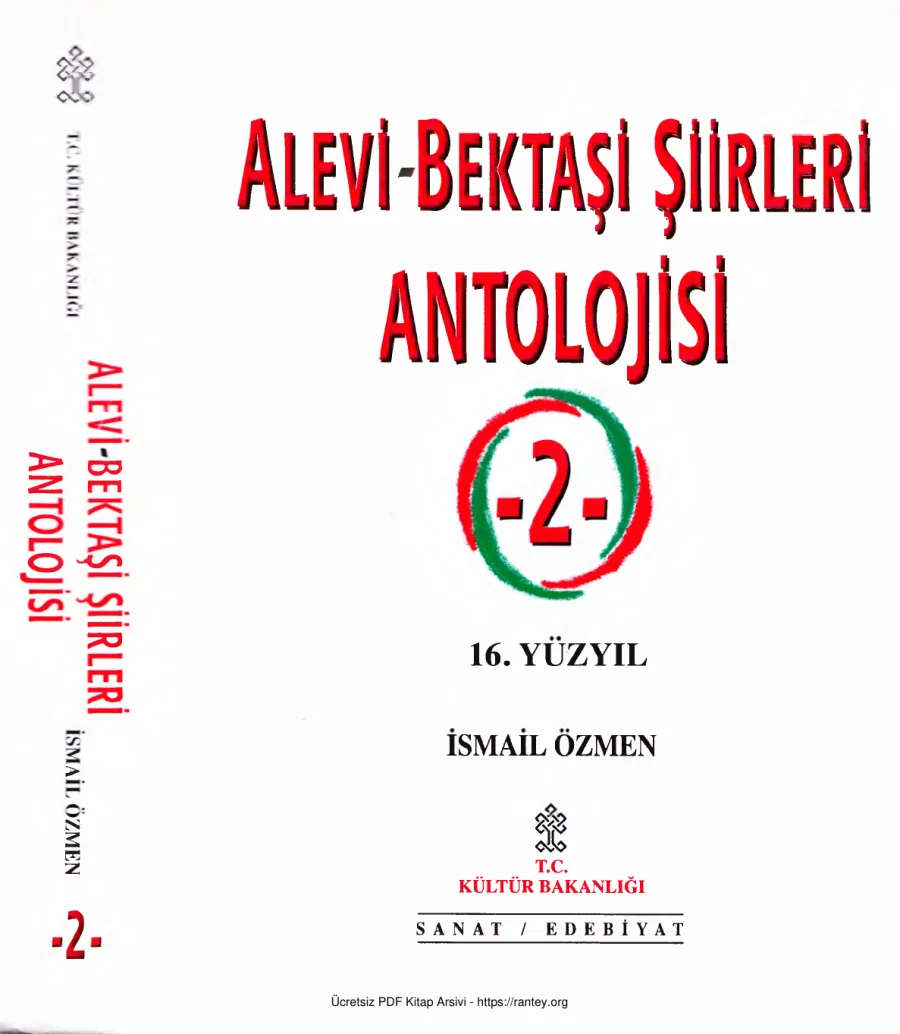 Alevi Bektaşi Şiirleri Antolojisi Cilt 2 kapak görseli