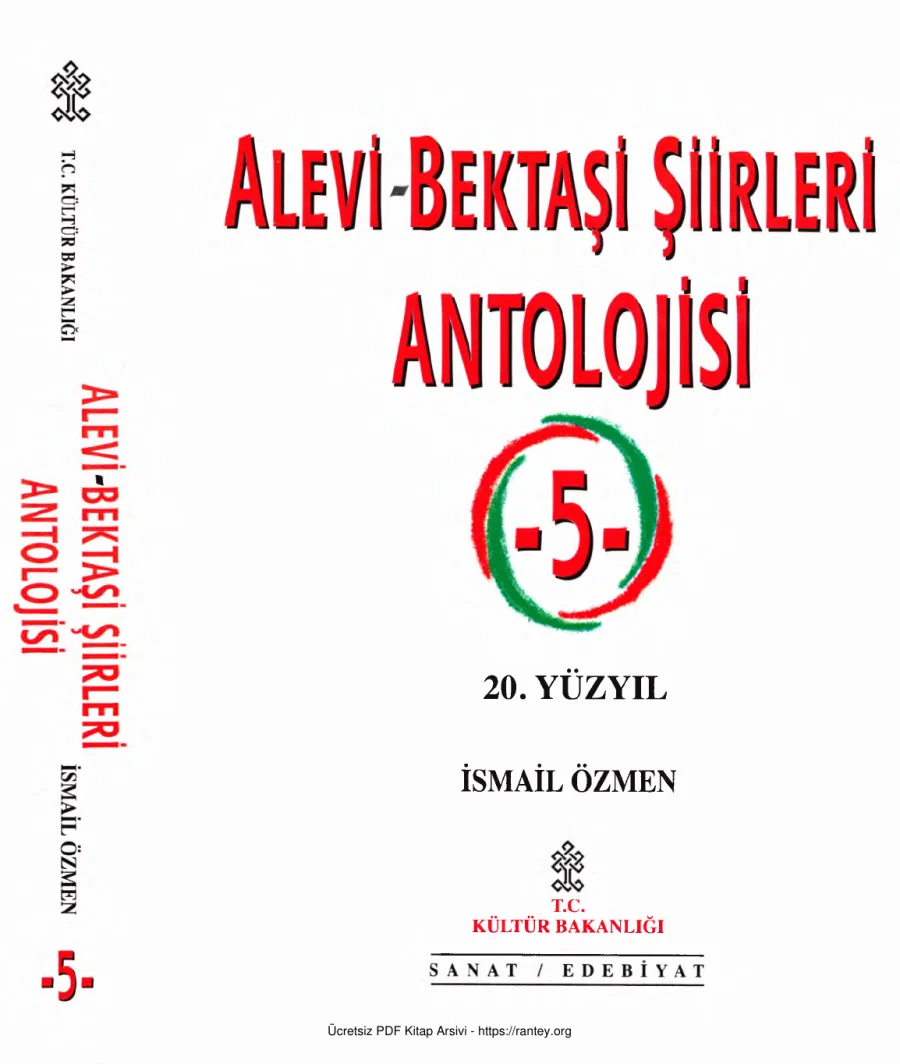 Alevi Bektaşi Şiirleri Antolojisi Cilt 5 kapak görseli