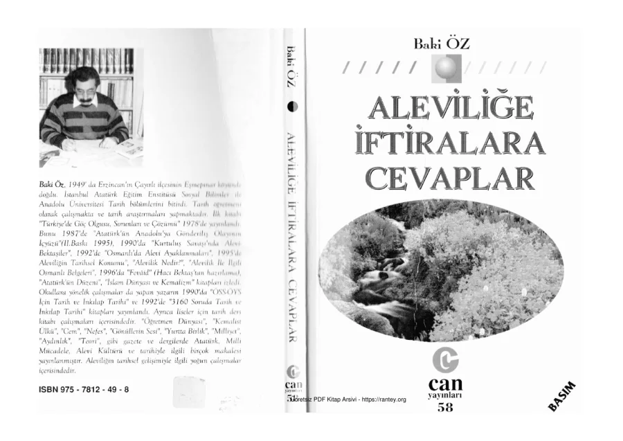 Aleviliğe İftiralara Cevaplar kapak görseli