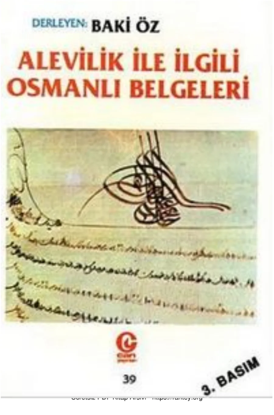 Alevilik ile İlgili Osmanlı Belgeleri kapak görseli