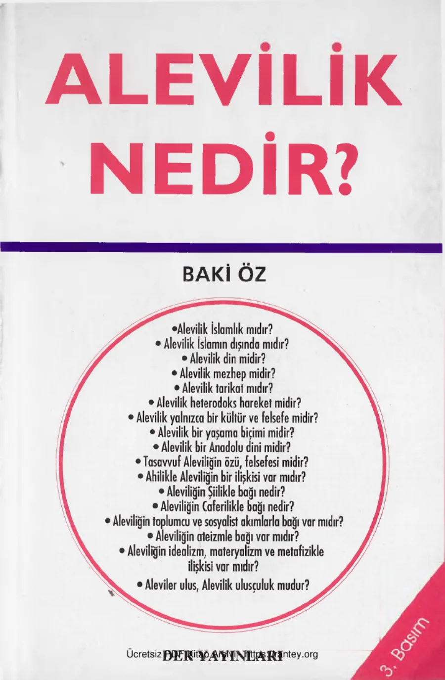 Alevilik Nedir? kapak görseli