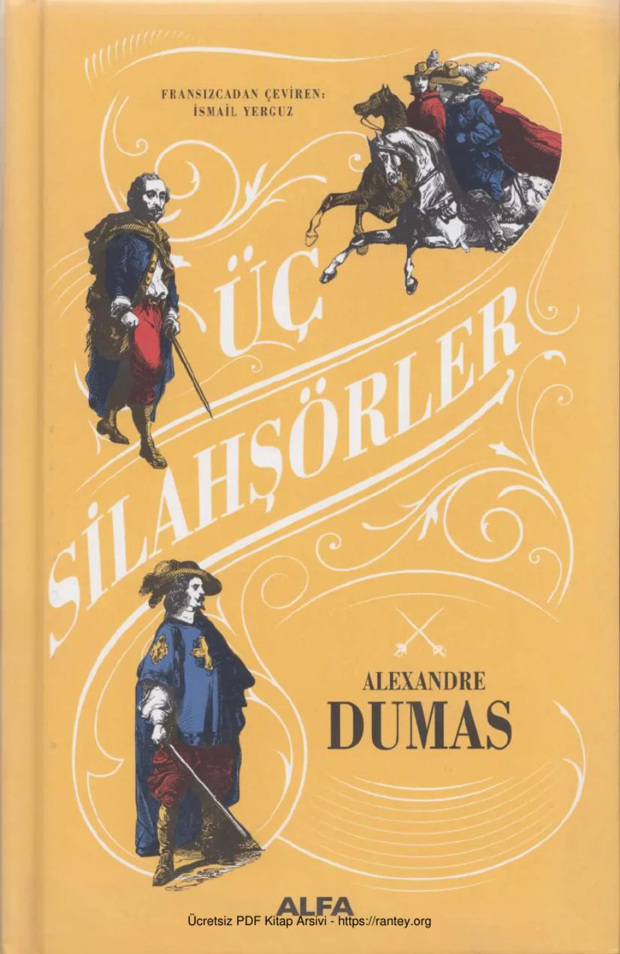 Alexandre Dumas Üç Silahşörler kapak görseli