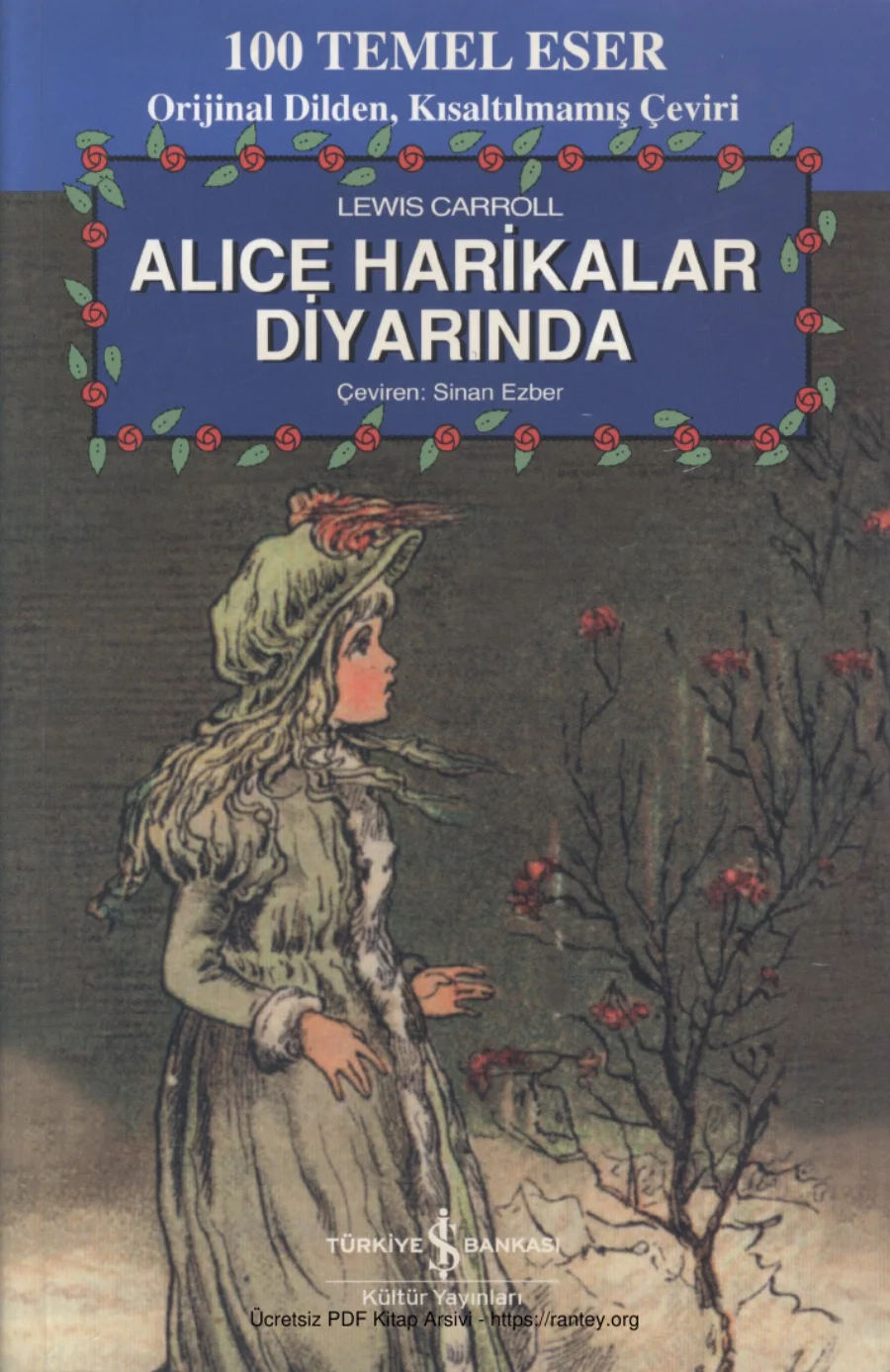 Alice Harikalar Diyarında İş Bankası Yayınları kapak görseli