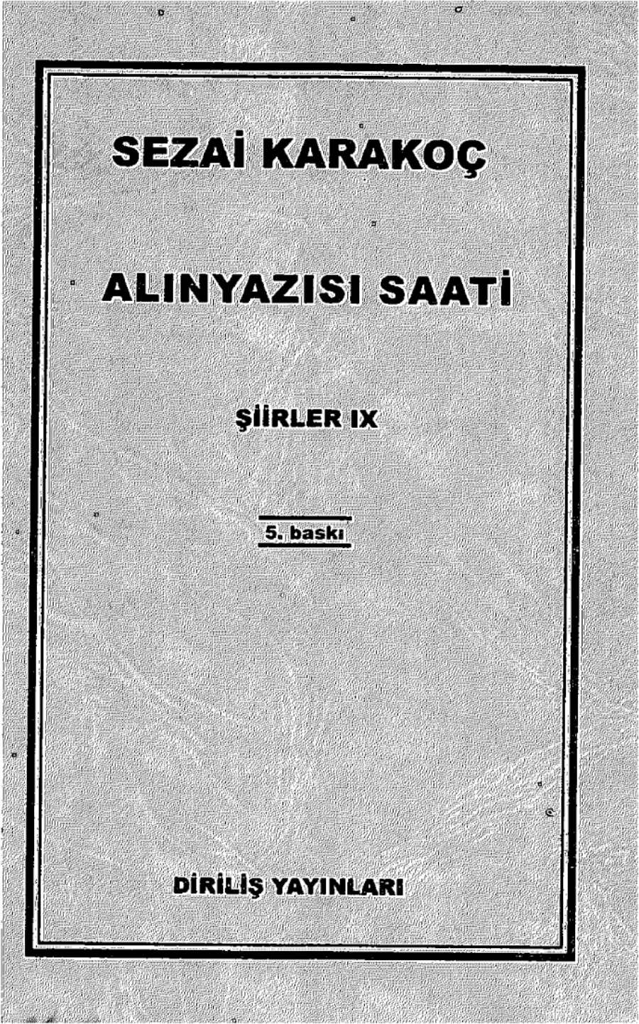 Alınyazısı Saati kapak görseli
