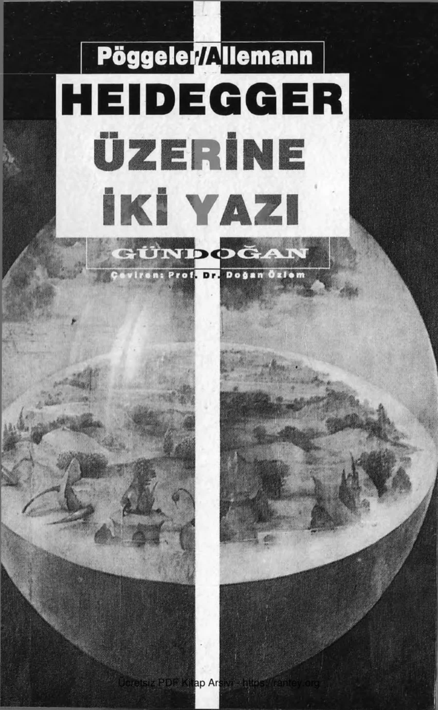 Alleman Heidegger Üzerine İki Yazı kapak görseli