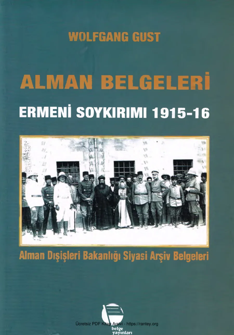 Alman Belgeleri: Ermeni Soykırımı 1915-16 kapak görseli