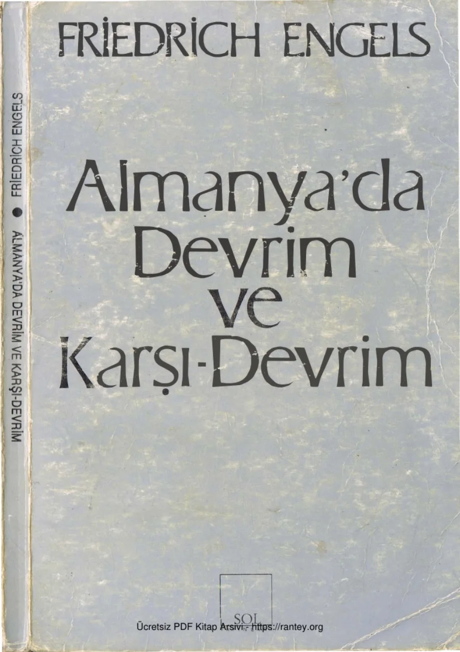 Almanya'da Devrim ve Karşı Devrim kapak görseli