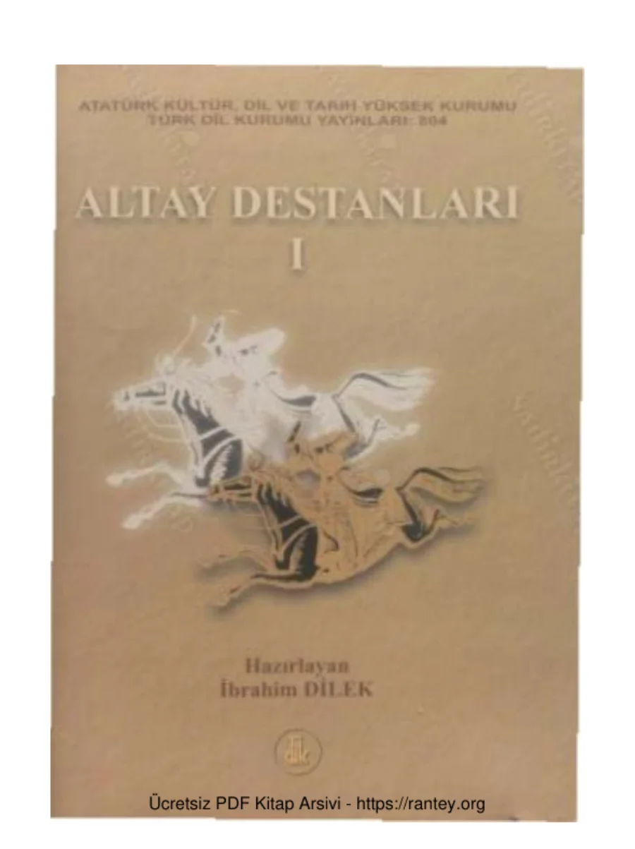 Altay Destanları I kapak görseli