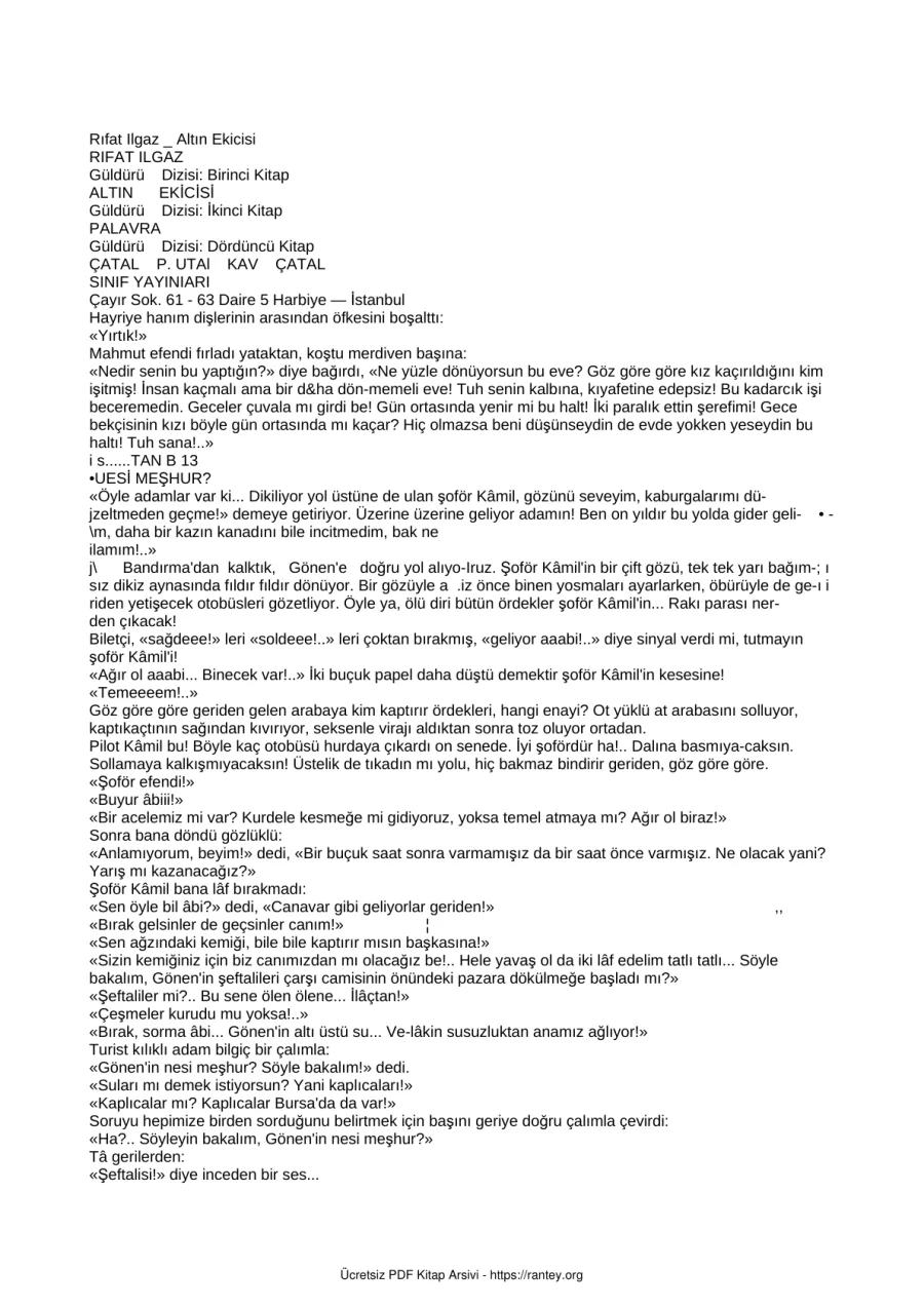 Altın Ekicisi kapak görseli