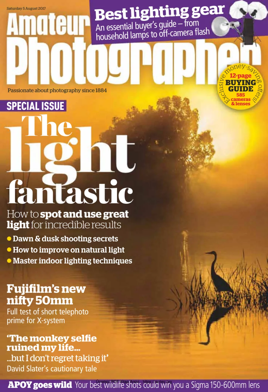 Amateur Photographer August 5 2017 kapak görseli