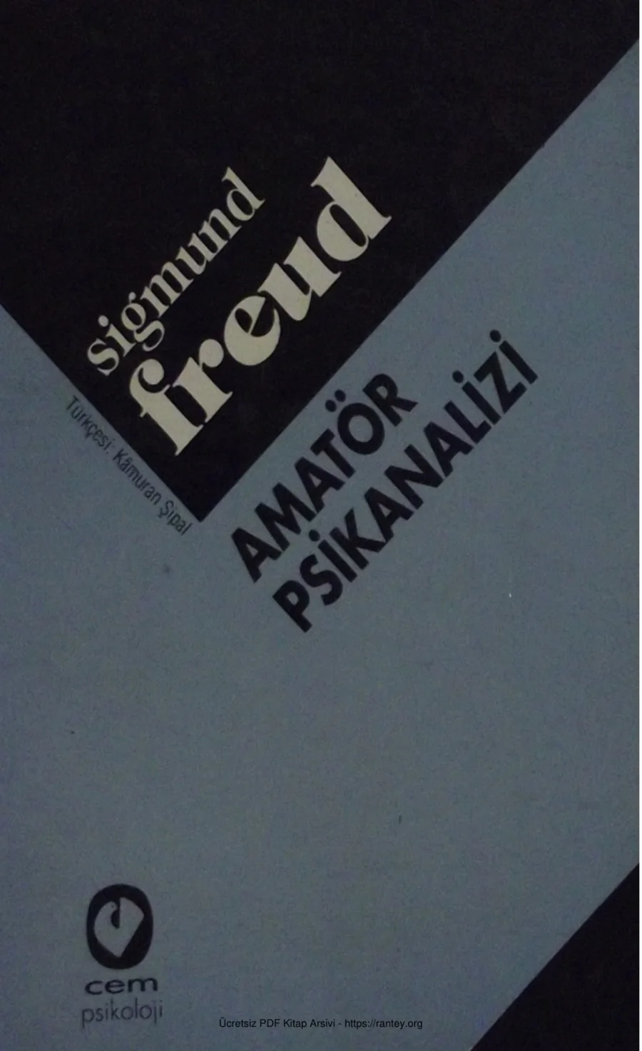 Amatör Psikanalizi Cem Yayınevi kapak görseli