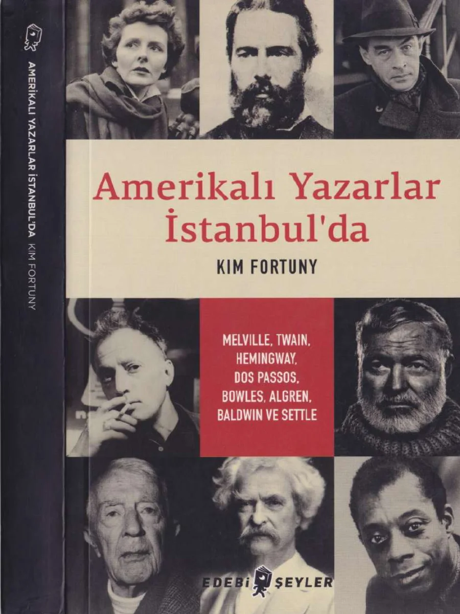 Amerikalı Yazarlar İstanbulda Edebi Şeyler Yayınları kitap kapağı