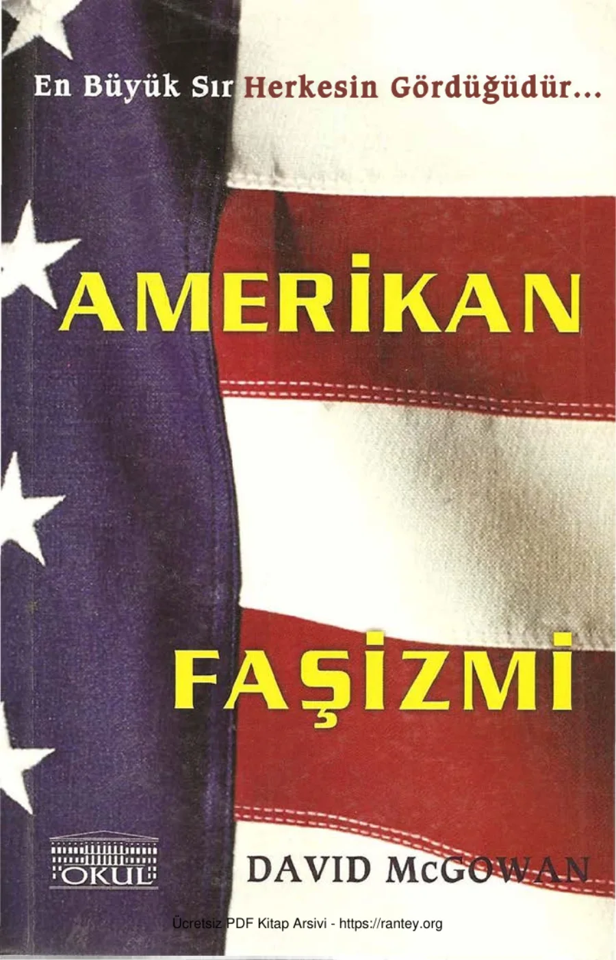 Amerikan Faşizmi Okul Yayınları kapak görseli