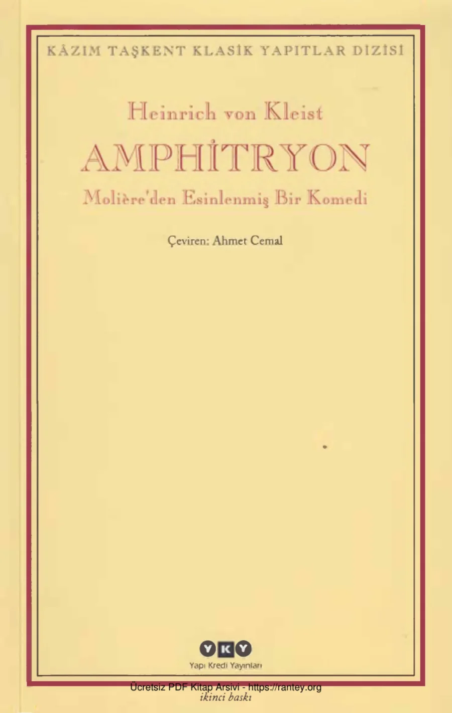 Amphitryon kapak görseli