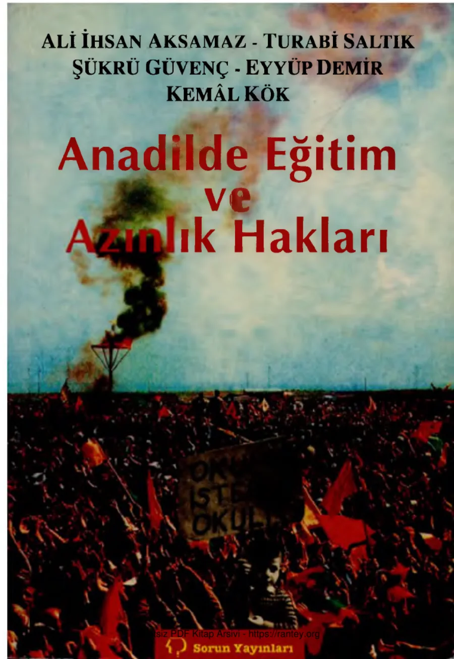 Anadilde Eğitim ve Azınlık Hakları kapak görseli