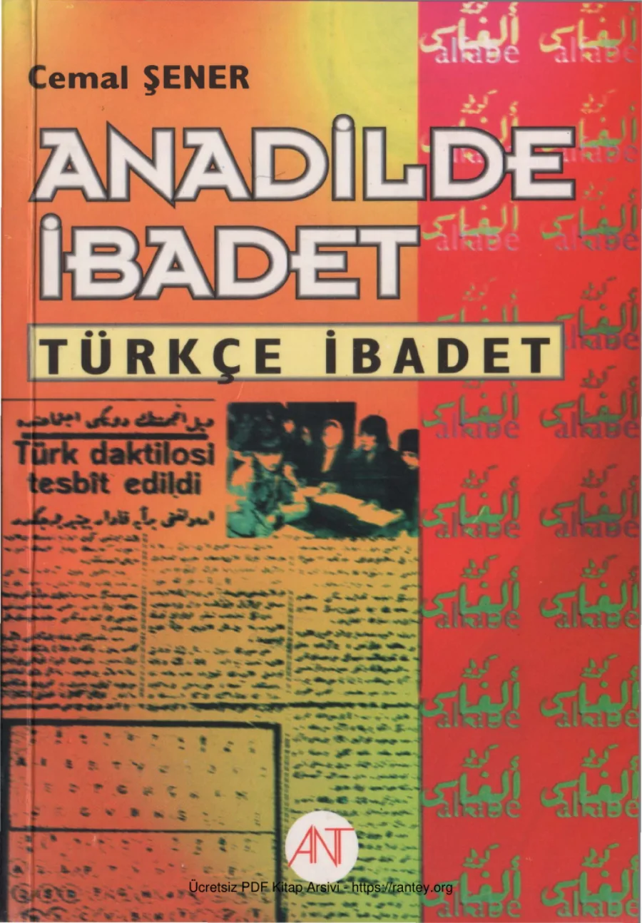 Anadilde İbadet kapak görseli