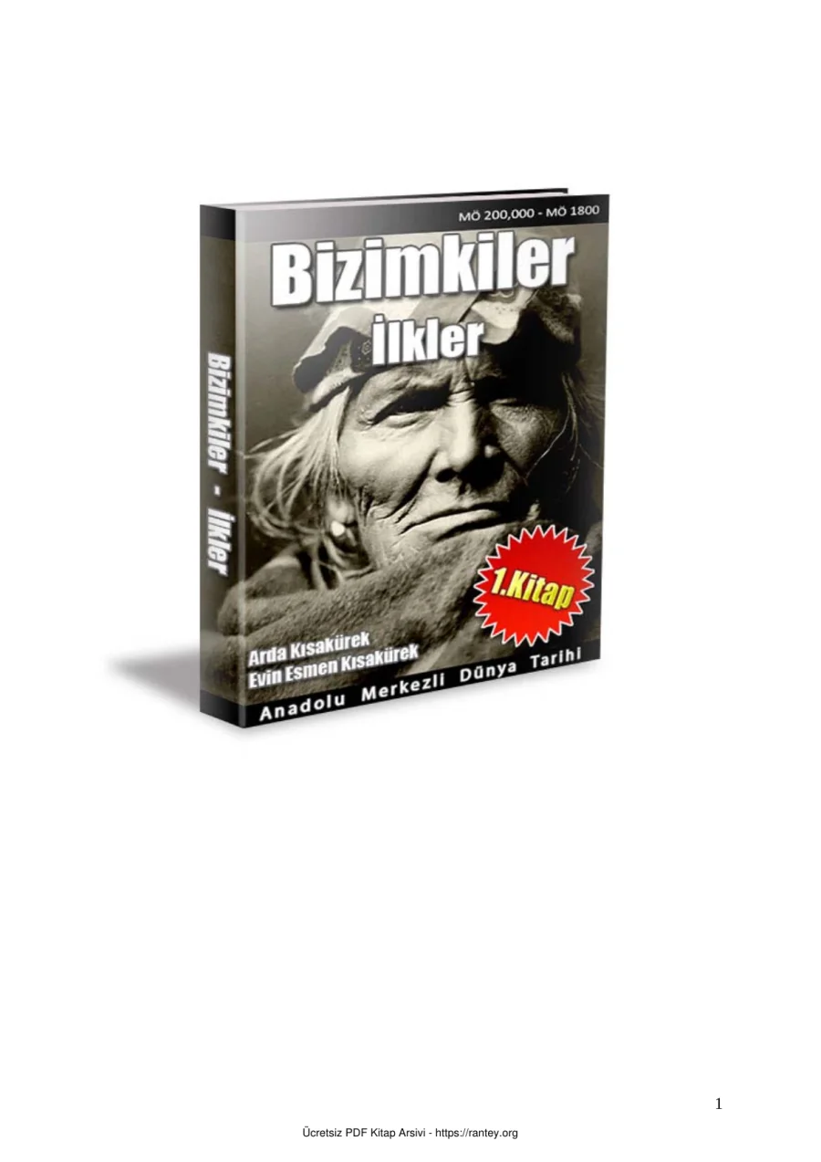 Anadolu Merkezli Dünya Tarihi 1 İlkler kapak görseli